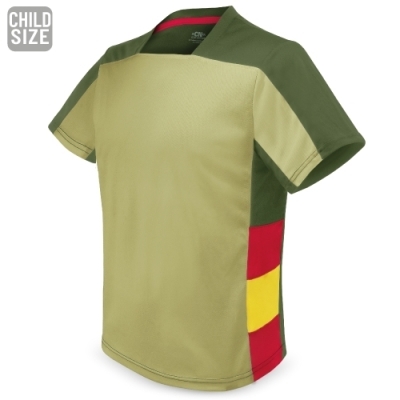 Camiseta de Poliéster en Color Verde